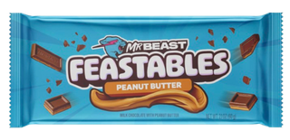 Шоколад Feastables Mr. Beast молочный с арахисовой пастой