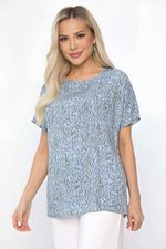 Блуза Кармен (голубая) Б13724-30М LT Collection