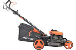 Бензиновая газонокосилка PATRIOT PT 55LS, 173 сс, 4 л.с., 51 см, 65 л. трав., метал. дека, привод 512109055