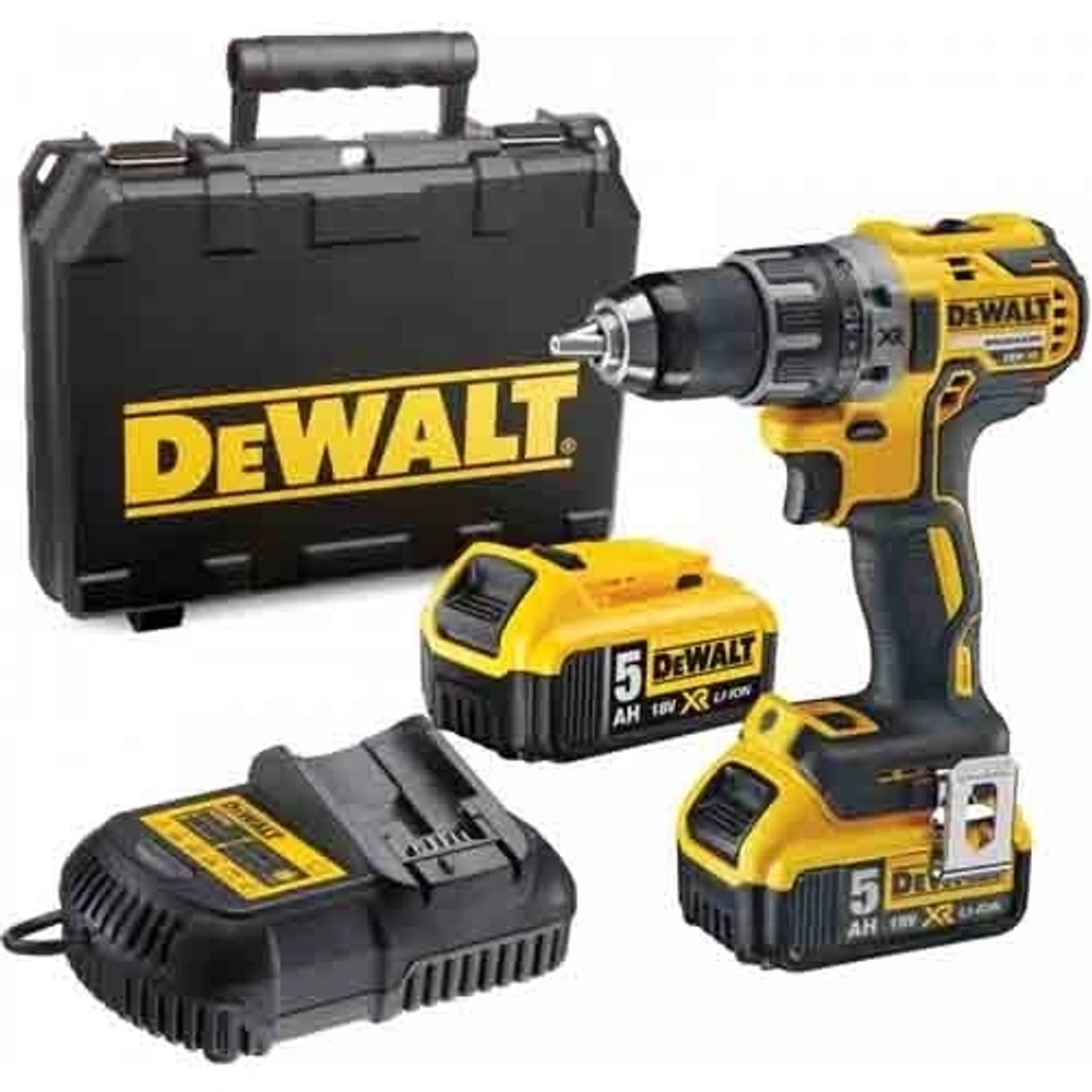 Дрель-шуруповерт аккумуляторная DeWalt DCD791P2