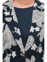 Платье офисное plus size