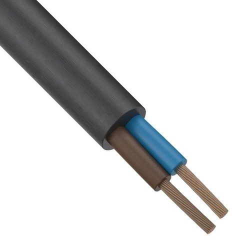 Провод соединительный ПВСнг(А)-LS 2х1 малодымный черный ГОСТ 7399 ККЗ KKZ40-00010317