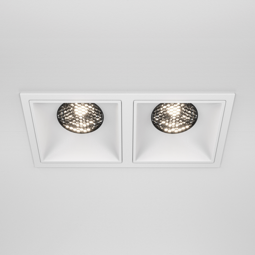 Встраиваемый светодиодный светильник Maytoni Alfa LED DL043-02-15W4K-D-SQ-W