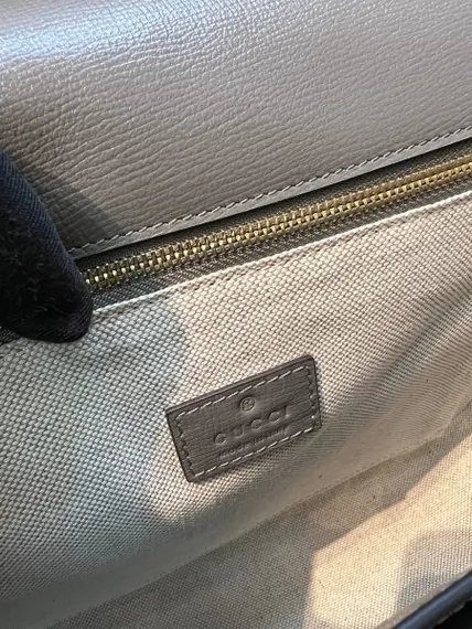 Сумка Gucci 1955 Horsebit серый