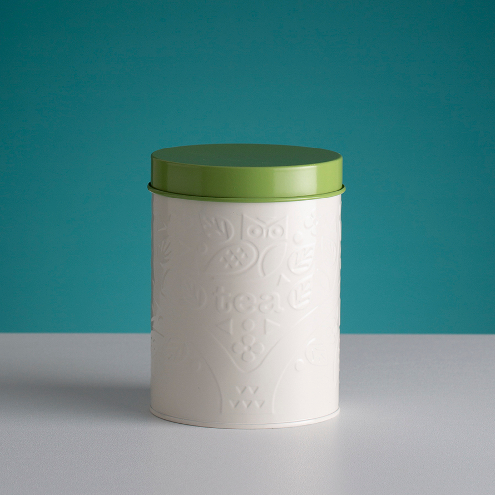 Емкость для хранения чая Mason Cash In The Forest белая-зеленая