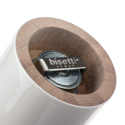 Мельница для перца 22 см Bisetti Firenze белая Италия фрагмент