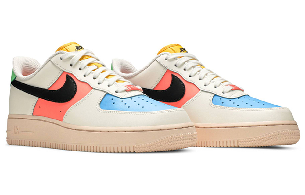 Кроссовки Nike Air Force 1 Low Sail Multi (Женская размерная сетка)