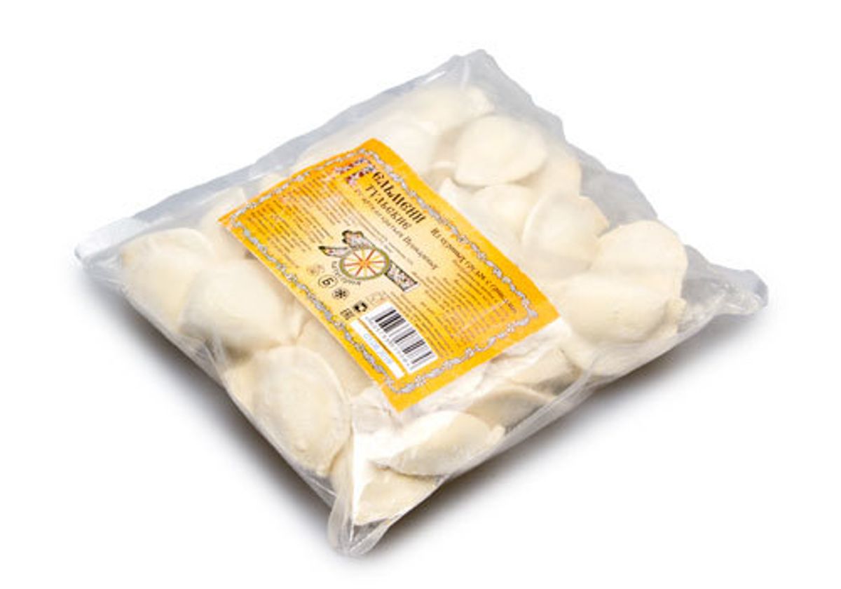 Пельмени Тульские из куриных грудок с грибами, 500г
