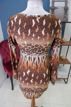 Платье Joymiss коричневое 46 размер, новое