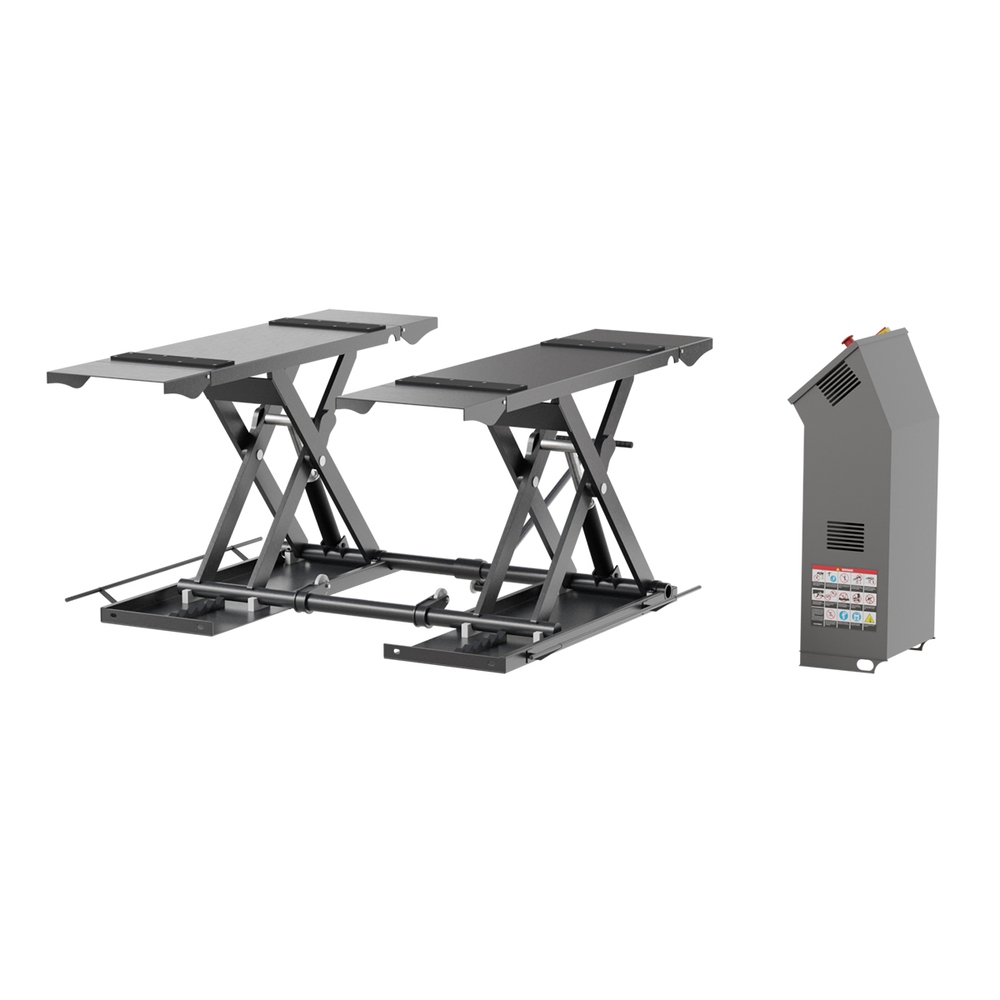 WDK-505Z Подъемник ножничный мобильный шиномонтажный 3 тонны, 220В