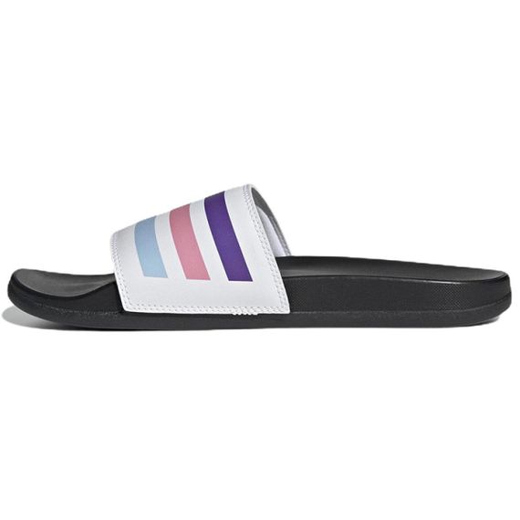 Adidas Adilette 'White Purple'