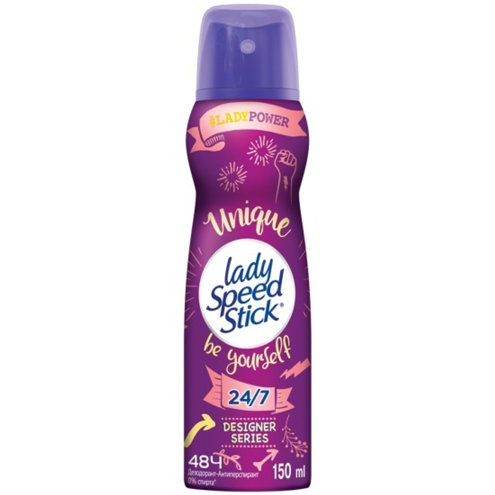 Дез-спрей Lady Speed Stik "UNIQUE" 150мл
