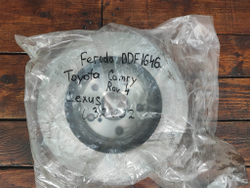 Диск тормозной передний Camry (XV40) Новый DDF1646