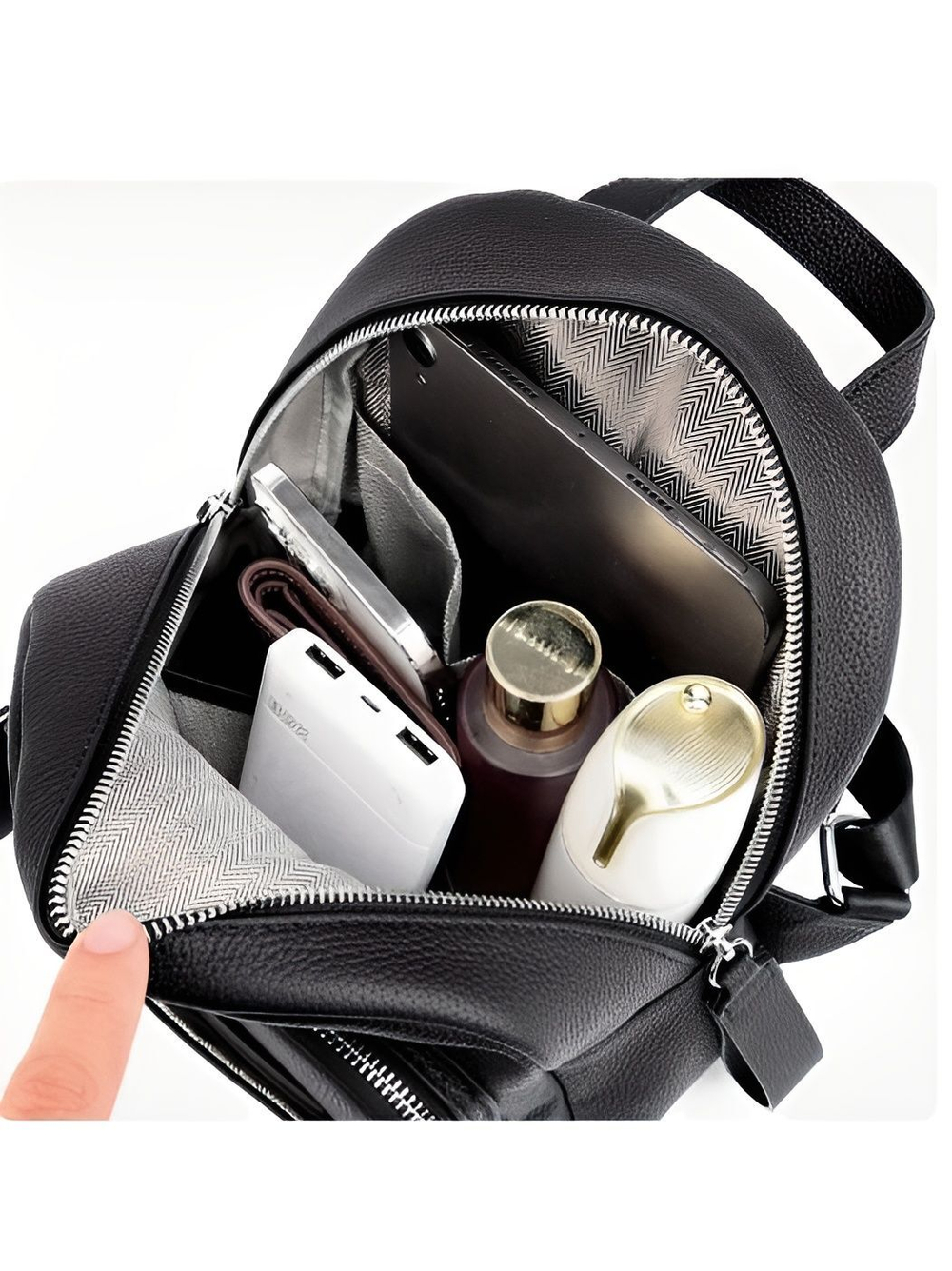 женский рюкзак из натуральной кожи