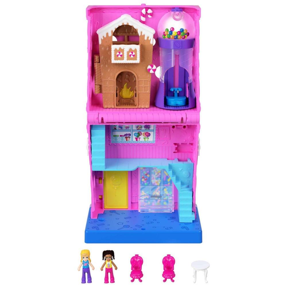 Polly Pocket - Pollyville Магазин сладостей + 2 куколки HNB03