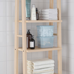 РИКТА RYKTA Контейнер с крышкой 12x18x12 см/1,5 л, голубой