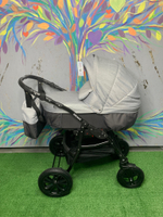 Коляска SERENADE 20 2в1 (Smile Line) (Se 21 (т.серый+св.серый))