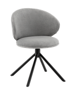 Стул Труфальд велюр светло-серый