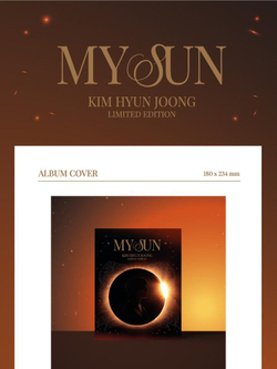 Альбом KIM HYUN JOONG - MY SUN LIMITED Edition