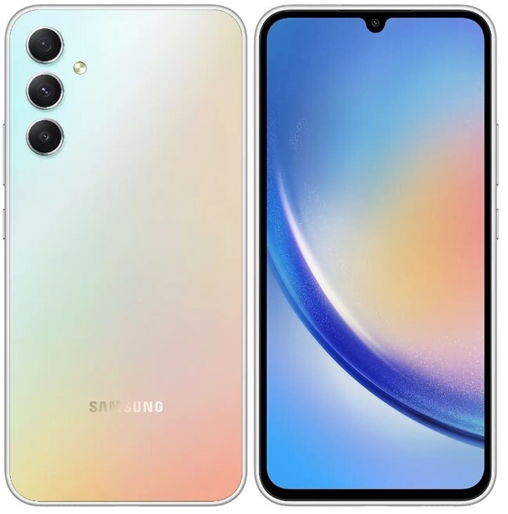 Смартфон Samsung Galaxy A34 5G SM-A346 8/128GB Awesome Silver