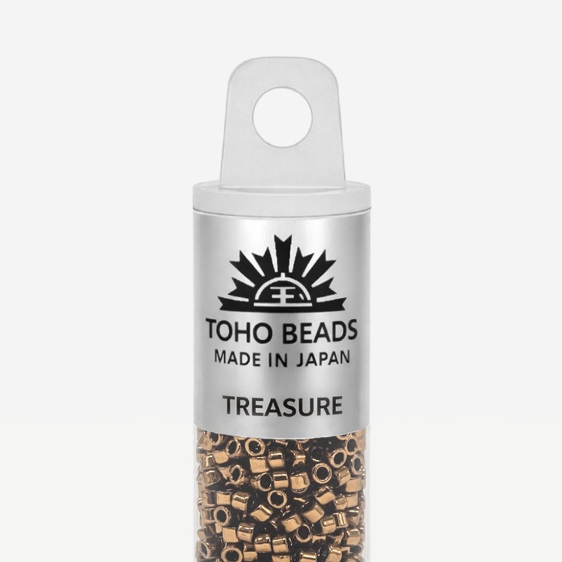 Японский бисер TOHO Treasure (№221), металлизированный, непрозрачный глянцевый