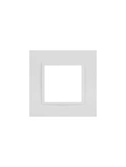 Рамка 1-м Elegance 14-5011-01М Classic для розеток и выключателей матов. бел. Эра Б0065822
