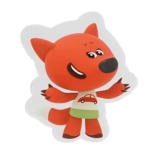 Игрушка пластизоль для ванны Ми-ми-мишки набор стикеров Ева 12 шт сетка КАПИТОШКА