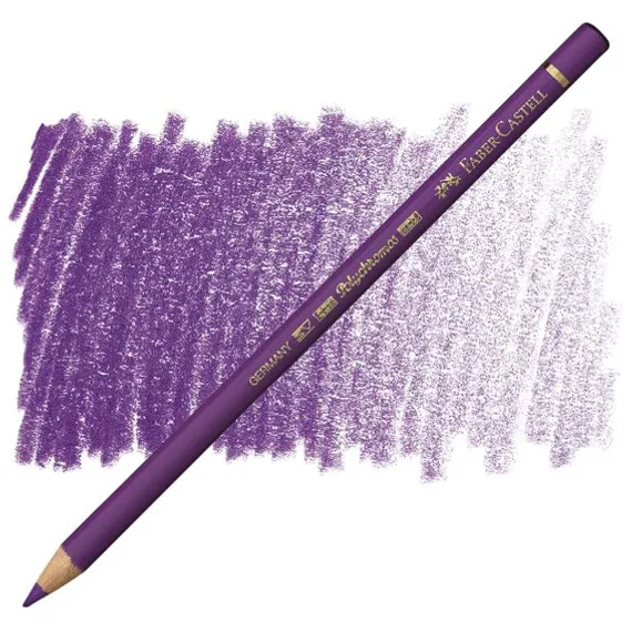 Rəngli karandaş \ Цветные карандаши Faber-Castell Polychromos Pencil - 160 Manganese Violet