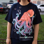 Краска по ткани и обуви, одежды акриловая «Коралл»