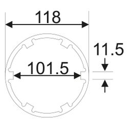 JTC-5260 Головка ступичная (Mercedes, Man)