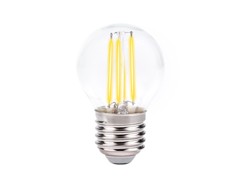 Светодиодная лампа Filament LED G45-F 6W E27 4200K (60W)