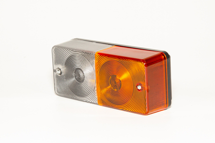 Фонарь передний пластм. корпус Ф402