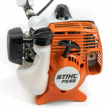 Триммер STIHL FS55 бензиновый, ширина скашивания 55см, полная комплектация с катушкой и ножом ОРИГИНАЛ