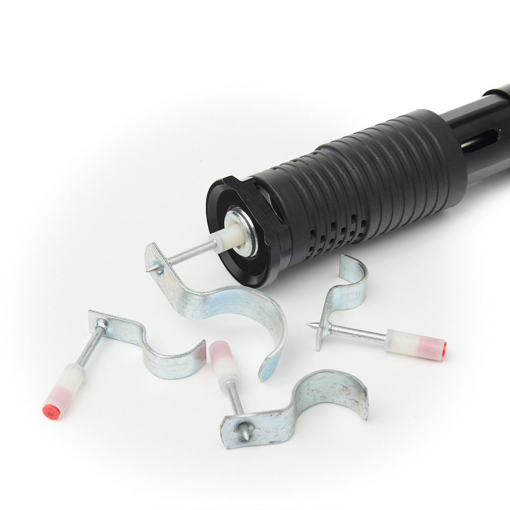 Гвозди монтажные пироксилиновые PA32-32K (гвоздь-скоба 32 мм, красный, 60 шт/уп) FEDAST