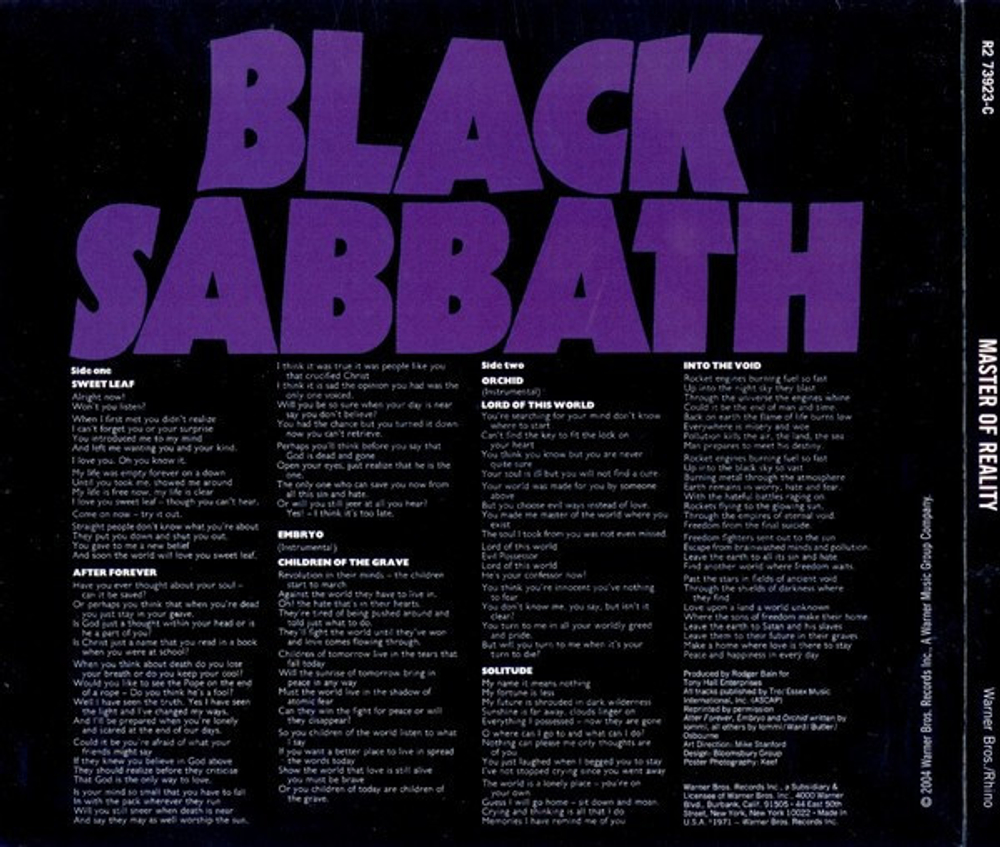 Black Sabbath / Black Box: The Complete Original Black Sabbath 1970–1978 (8CD+DVD)