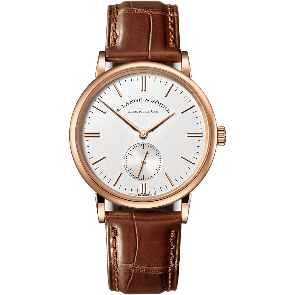 A. Lange &amp; Sohne Saxonia the First Collection in 1994 in 18-carat Pink Gold