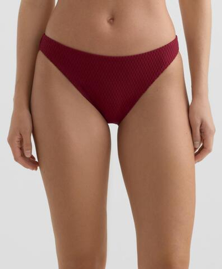 OYSHO Классические трусики-бикини, сливовый