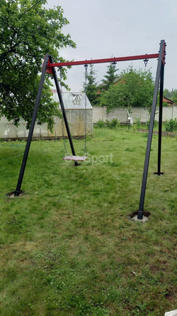 Монтаж уличных качелей Sv Sport