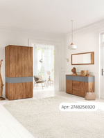 Шкаф распашной Кристиан из массива дуба