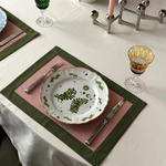 Тарелка обеденная GREEN FLORAL 26,5 см