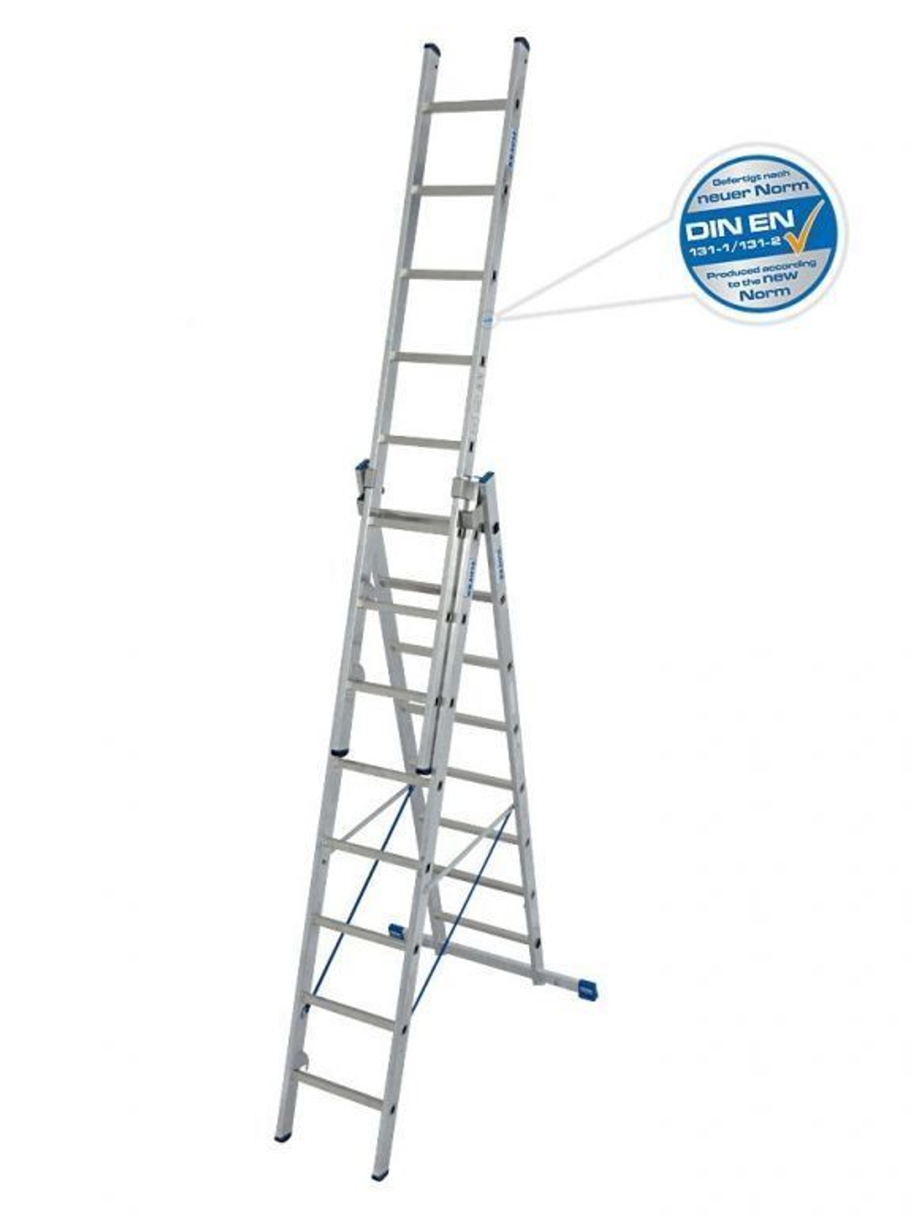 STABILO Универс. лестница из трёх частей, 3 х 9 перекладин (133755)