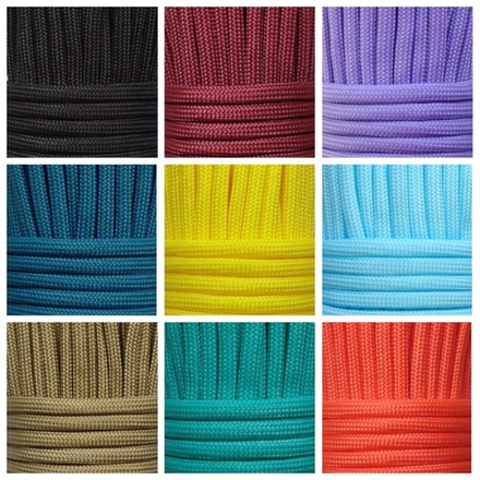 Паракорд 4 мм 7 жил ОДНОТОННЫЙ