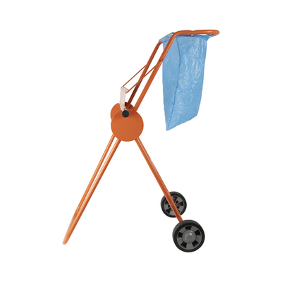 WDK-99520 Мобильный диспенсер для максикующей бумаги с держателем под мусорный пакет