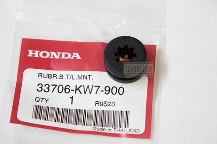 33706-KW7-900. RUBBER B, TAILLIGHT MOUNTING. HONDA