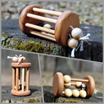 Каталочка Барабанчик с шариками Леснушки