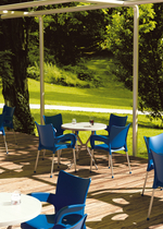 Стол пластиковый Siesta Contract Poppy 80, белый