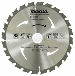 Пильный диск для дерева, 210x30x2/1.3x24T Makita D-45939 T.C.T. 190 x 30 x 1.3 мм 40T Дерево