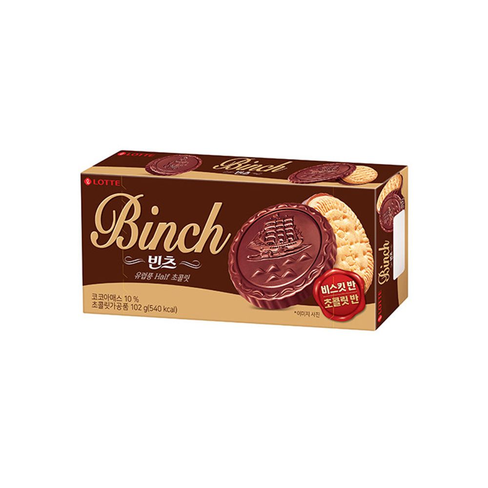 Печенье БИНЧ, 102г, Lotte