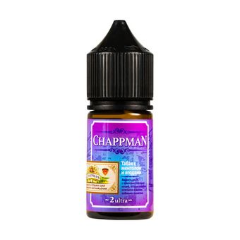 Жидкость Chappman Salt 2% ULTRA 30 ml - Табак с Ментолом Ягодами