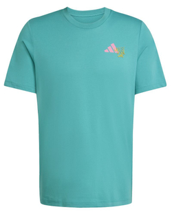 Теннисная футболка Adidas Padel Graphic - collegiate green